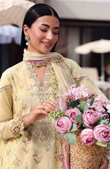 M Prints Eid II- By Maria B Unstitched Lawn Prints 3 Piece Suit  - MBMPEIDII-1A- Summer Collection