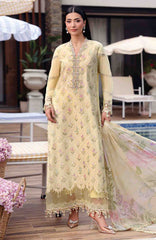 M Prints Eid II- By Maria B Unstitched Lawn Prints 3 Piece Suit  - MBMPEIDII-1A- Summer Collection
