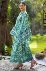 Bridgerton By Elaf Unstitched Lawn Printed 3 Piece Suit  - ELFBRGLP-1A- Nia Mare- Summer Collection