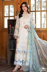 Chikankari by Elaf Unstitched Lawn Embroidered 3 Piece Suit - ELFCKL1A- Sahil -Summer Collection