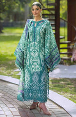 Bridgerton By Elaf Unstitched Lawn Printed 3 Piece Suit  - ELFBRGLP-1A- Nia Mare- Summer Collection