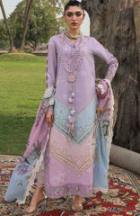 Bloom  By Saira Shakira Unstitched Lawn Embroidered 3 Piece Suits- SRSKBLM-1A- Ava- Summer Collection