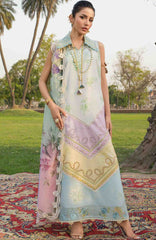 Bloom  By Saira Shakira Unstitched Lawn Embroidered 3 Piece Suits- SRSKBLM-1A- Ava- Summer Collection