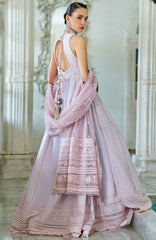 Luxury Lawn By Sobia Nazir Unstitched Lawn Embriodered 3 Piece Suit - SNLEL-1B- Summer Collection