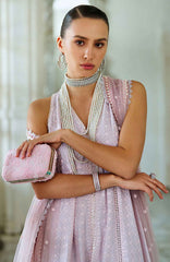 Luxury Lawn By Sobia Nazir Unstitched Lawn Embriodered 3 Piece Suit - SNLEL-1B- Summer Collection