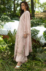 Luxury Lawn VoII By Elaf Unstitched Lawn Embroidered 3 Piece Suit - ELFLXL-1B- Love Escape - Summer Collection
