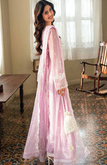 Eid Ensembles By Azure Unstitched Lawn Embroidered 3 Piece Suit - AZRESL134- Wisteria - Summer Collection