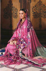 Reine Luxury By Republic Unstitched Lawn Embroidered 3 Piece Suits- RPRLXL-8A- Aria- Summer Collection