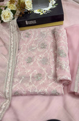 Meerub Exclusive V6 By AB Textiles Unstitched Embroidered Chiffion  3 Piece - ABMRBEV6-02 Fomal Collection