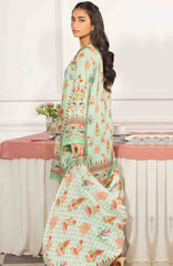 Mausummery Unstitched Lawn Printed 3 Piece Suit Vol-2 MUSV2L1 - Jade - Summer Collection