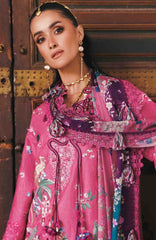 Reine Luxury By Republic Unstitched Lawn Embroidered 3 Piece Suits- RPRLXL-8A- Aria- Summer Collection