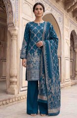 Raha by Soghat Creation unstitched Jacquard Lawn 3 Piece Suit- SCRHJL-01-Summer Collection