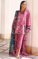 Reine Luxury By Republic Unstitched Lawn Embroidered 3 Piece Suits- RPRLXL-8A- Aria- Summer Collection
