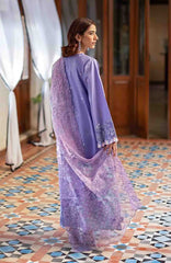Astoria By Mushq Unstitched  Festive Lawn Embroidered 3 Piece Suit - MQHMAFL-05- Noctelle- Summer Collection