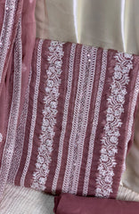 Meerub Exclusive V4 By AB Textiles Unstitched Embroidered Chiffion Chiffon 3 Piece - ABMRBEV4-01 Fomal Collection