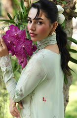 QPrints By Qalamkar Unstitched Lawn Printed 3 Piece Suit QLMQP26 Neve - 1A - Summer Collection