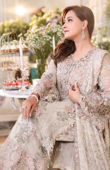 Tea Affair By Maria B Unstitched Chiffon Embroidered 3 Piece Suit- MBTACH-07- Formal Collection