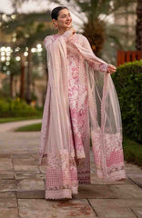 AYA –Luxury Lawn By Faiza Saqlain Unstitched Lawn Embroidered 3 Piece Suits - FSQLXL-LAMIJA- Summer Collection