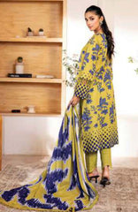 M Basic Elaheh By Maria B Unstitched Lawn  Printed  3 Piece Suit - MBSCELPL01 - Summer Collection