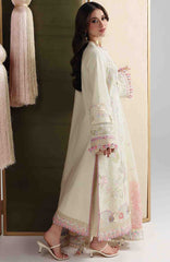 Festive Lawn By Qalamkar Unstitched Lawn Embroidered 3 Piece Suit  - QLMFSTL-01-Elma - Summer Collection