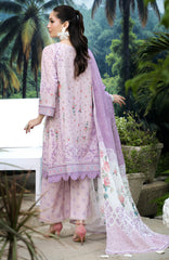 Luxury Lawn By Regalia Unstitched  Lawn Embroidered 3 Piece Suit  - RGLASIBLXL-06- Rani Rush- Summer Collection