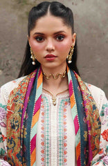 Lumina By Bin Ilyas Unstitched Lawn Embroidered 3 Piece Suit BNLYLMN-01-  Summer Collection