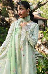 QPrints By Qalamkar Unstitched Lawn Printed 3 Piece Suit QLMQP26 Neve - 1A - Summer Collection