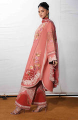 Jugnu by Hussain Rehar Unstitched Lawn Embroidered 3 Piece Suits- -JUGELXL-01- Dinaz- Summer Collection