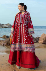 Siraa Lawn by Sadaf Fawad Khan Embroidered Suit Unstitched 3 Piece - SFKSILXL01- Aatish - Summer Collection