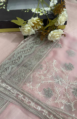 Meerub Exclusive V6 By AB Textiles Unstitched Embroidered Chiffion  3 Piece - ABMRBEV6-02 Fomal Collection
