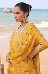 Hania Luxury Lawn'25 By Imrozia Embroidered Suit Unstitched 3 Piece -IMSHN25L78A-  Summer Collection