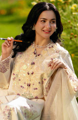 Luxury Eid By Rang Rasiya Unstitched Lawn Embroidered 3 Piece Suit  - RRLELXL-2- Hania - Summer Collection