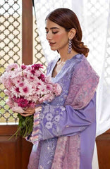 Astoria By Mushq Unstitched  Festive Lawn Embroidered 3 Piece Suit - MQHMAFL-05- Noctelle- Summer Collection