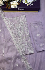 Meerub Exclusive V5 By AB Textiles Unstitched Embroidered Chiffion  3 Piece - ABMRBEV5-01 Fomal Collection