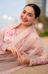 AYA –Luxury Lawn By Faiza Saqlain Unstitched Lawn Embroidered 3 Piece Suits - FSQLXL-LAMIJA- Summer Collection