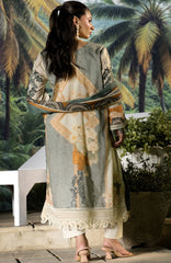 Luxury Printed Lawn By Regalia Unstitched  Lawn Printed 3 Piece Suit  - RGLASIBPRT-10- Mist Noor- Summer Collection