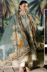 Luxury Printed Lawn By Regalia Unstitched  Lawn Printed 3 Piece Suit  - RGLASIBPRT-10- Mist Noor- Summer Collection
