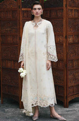 Qline by Qalamkar Unstitched Lawn Embroidered 3 Piece Suit - QLMQDL-1- Savera -  Summer Collection