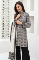 Black & White by Regalia Textile Unstitched Lawn Printed 3 Piece Suit  - RGLBLWTLP -01  Summer Collection