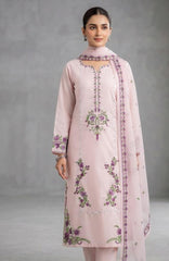 Luxury Embroidered by Saqafat Unstitched Embroidered 3 Piece Suit - SQFTESS-01- Summer Collection