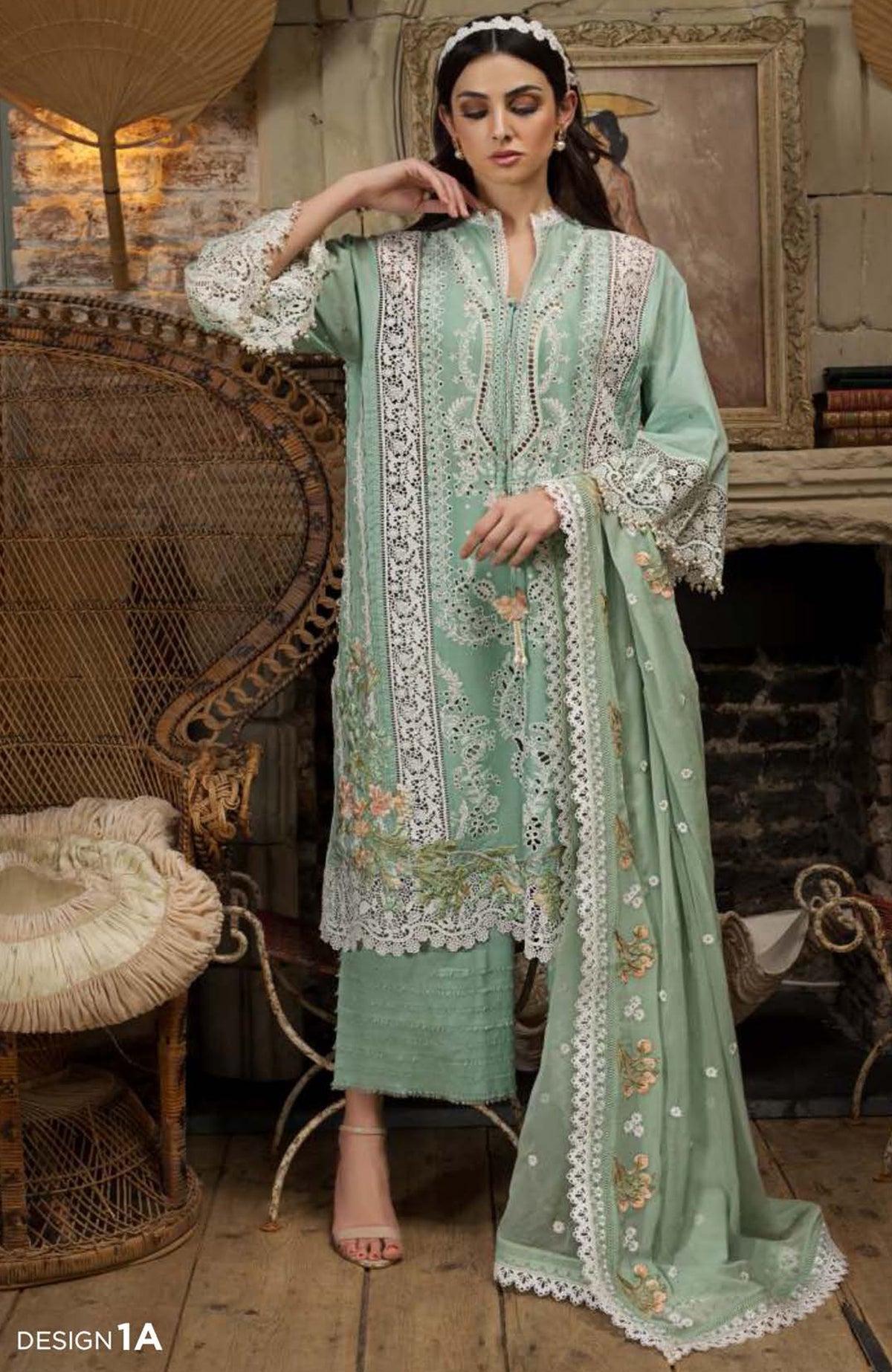 Sobia Nazir Lawn'23 Unstitched 3 Piece - SN23L1A -  Summer Collection