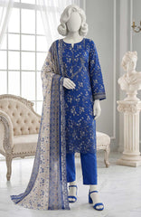 LUCHI  By Justuju Unstitched Embroidered Cambric 3 Piece Suit - JTJLCHI-02- Winter Collection