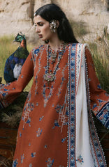 Kot Radha Kishan - Into The South By Hussain Rehar Unstitched Karandi  3 Piece Suit- HRKRKRDW- Noori - Winter Collection