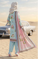 Zamana By Justuju Unstitched Embroidered Cambric 3 Piece Suit - JTJZMNW02- Winter Collection