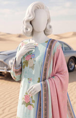 Zamana By Justuju Unstitched Embroidered Cambric 3 Piece Suit - JTJZMNW02- Winter Collection