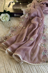 Meerub Premium V2 By AB Textiles Unstitched Embroidered Chiffion 3 Piece - ABMRBEV2-02- Fomal Collection