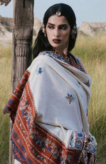 Kot Radha Kishan - Into The South By Hussain Rehar Unstitched Karandi  3 Piece Suit- HRKRKRDW- Noori - Winter Collection