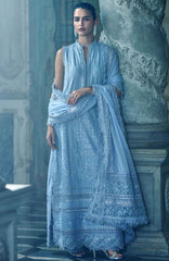 Luxury Lawn By Sobia Nazir Unstitched Lawn Embriodered 3 Piece Suit - SNLEL-2B- Summer Collection