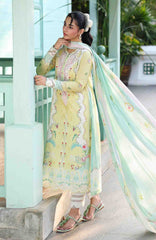 QPrints By Qalamkar Unstitched Lawn Printed 3 Piece Suit QLMQP26 Jovie - 10A - Summer Collection