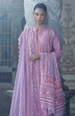 Luxury Lawn By Sobia Nazir Unstitched Lawn Embriodered 3 Piece Suit - SNLEL-2A- Summer Collection